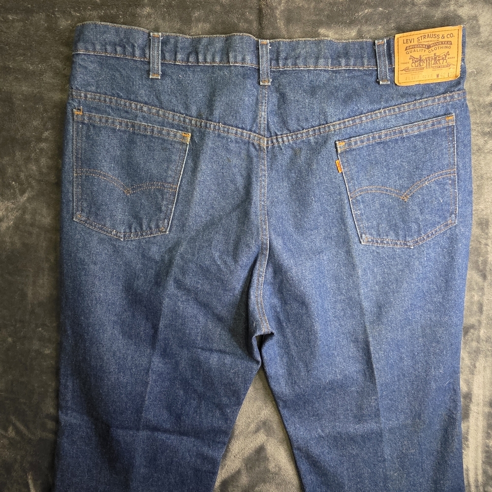 Levi's Orange Tab Jeans Mens 42x30 - Picture 7 of 14